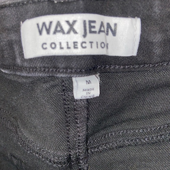 Urban Outfitters x Wax black grunge shorts distress punk y2k retro goth bottoms - Picture 7 of 8